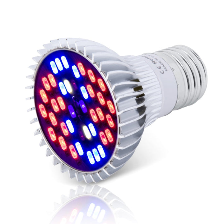 Lisslune | LED Plant Growth Lamp Full Spectrum E27 Plant Fill Light, Power: 30W 40 Lamp Beads