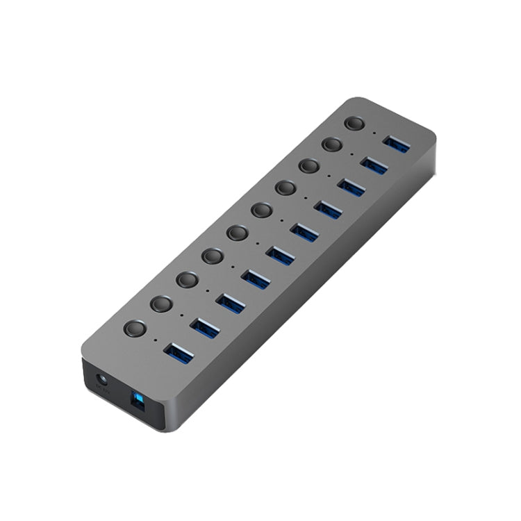 Lisslune | Blueendless USB-Splitter Aluminum alloy QC Fast charging expander, Number of ports: 10-Port (12V4A power)