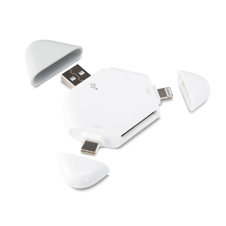 Lisslune | LCOP 5 in 1 triangle phone computer card reader OTG card reader