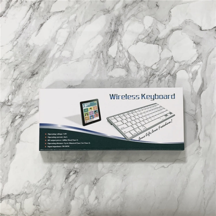 Lisslune | X5 Bluetooth 3.0 Wireless 78 Keys Foreign Language Small Language Keyboard (Traditional Stand)