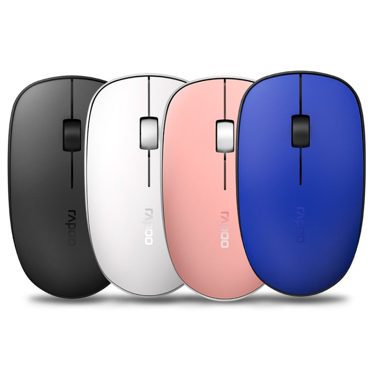 Lisslune | Rapoo M200G 1300 DPI 3 Button Silent Wireless Mouse (White)