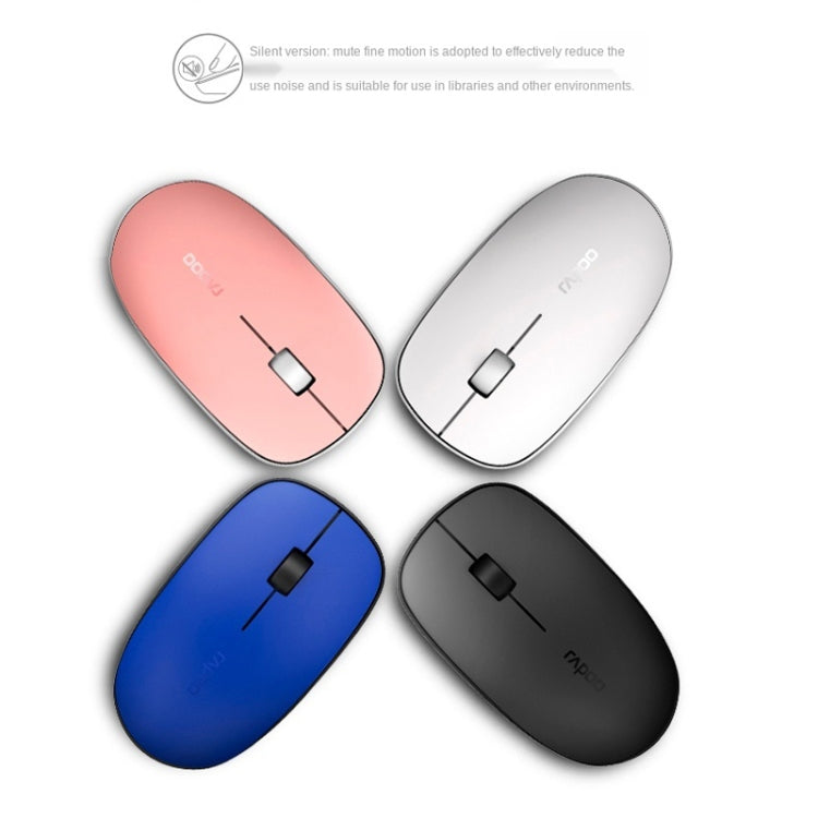 Lisslune | Rapoo M200G 1300 DPI 3 Button Silent Wireless Mouse (White)