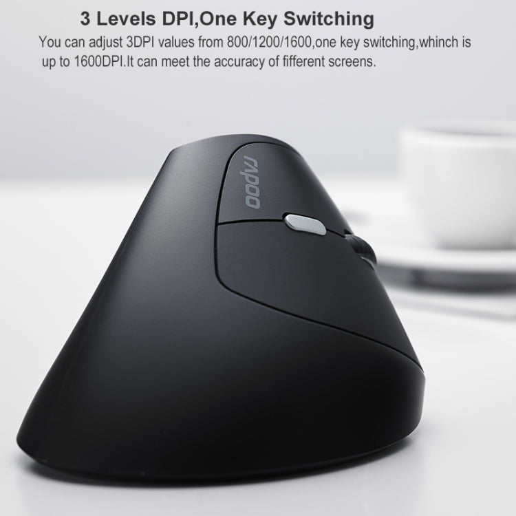 Lisslune | Rapoo MV20 Ergonomic Wireless Silent Vertical Mouse (Silent Version)