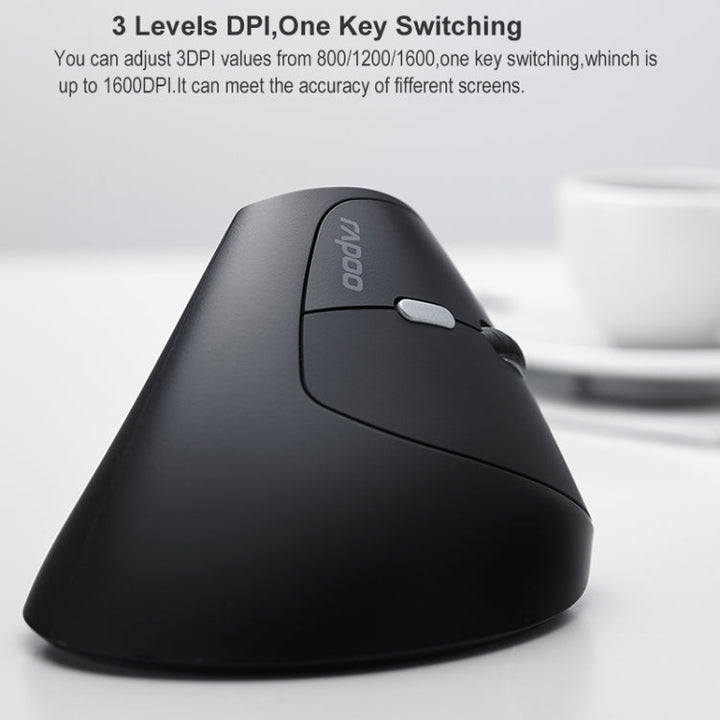 Lisslune | Rapoo MV20 Ergonomic Wireless Silent Vertical Mouse (Silent Version)