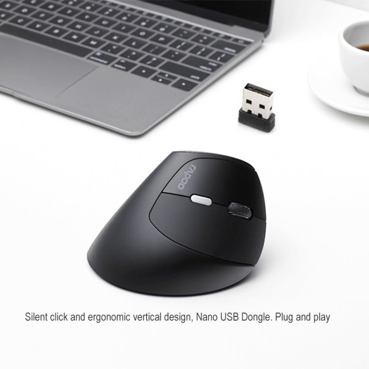 Lisslune | Rapoo MV20 Ergonomic Wireless Silent Vertical Mouse (Silent Version)