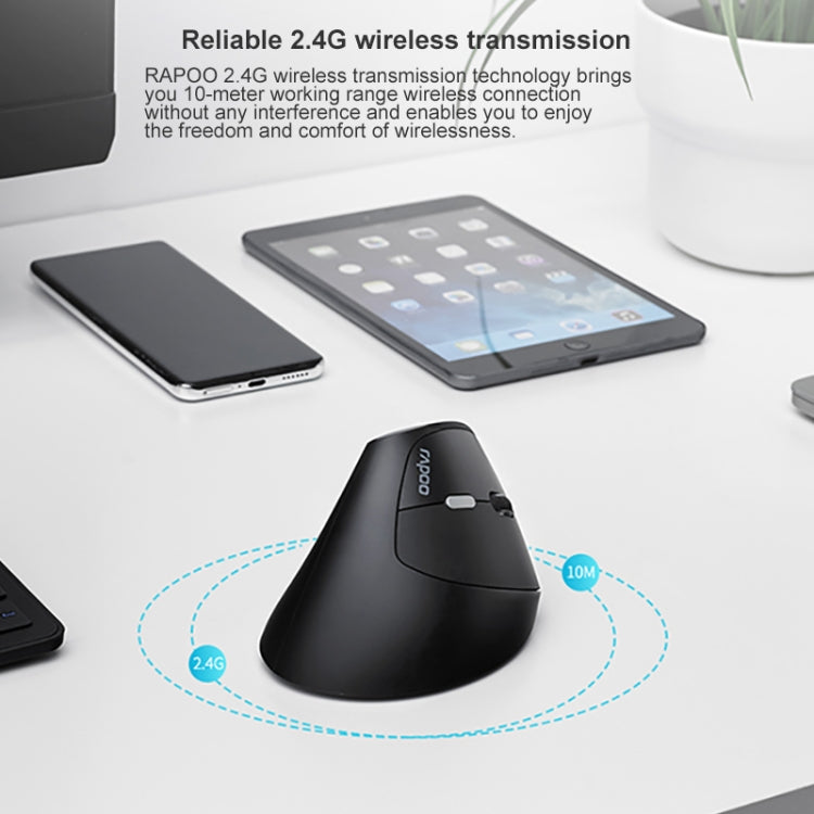Lisslune | Rapoo MV20 Ergonomic Wireless Silent Vertical Mouse (Silent Version)