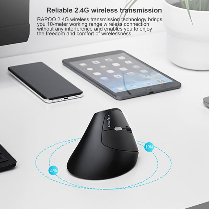 Lisslune | Rapoo MV20 Ergonomic Wireless Silent Vertical Mouse (Silent Version)