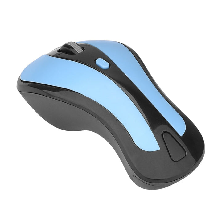 Lisslune | PR-01 1600 DPI 7 Button Airplane Squirrel Wireless Mouse 2.4G Gyroscope Gaming Mouse (Dark Blue)