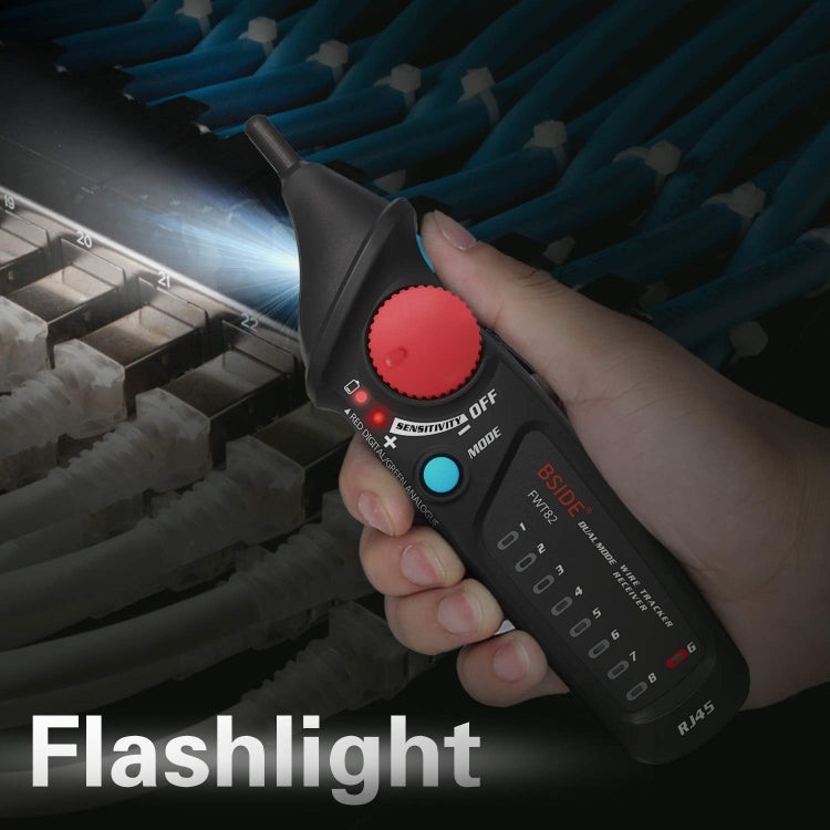 Lisslune | BSIDE FWT82 Analog and Digital Dual-Mode Anti-Interference Intelligent Wire Finder Network Cable Tracker