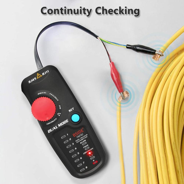 Lisslune | BSIDE FWT82 Analog and Digital Dual-Mode Anti-Interference Intelligent Wire Finder Network Cable Tracker