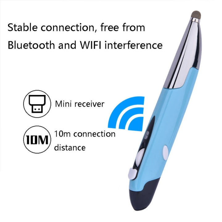 Lisslune | PR-06S Voice Control AI Wis Mouse Handwriting Wireless Mouse (Brown)