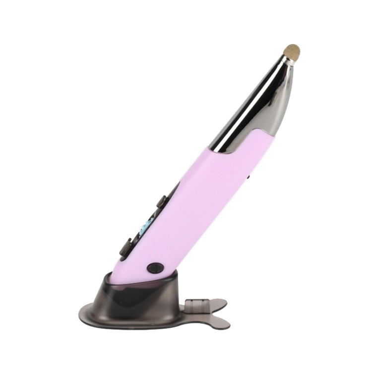 Lisslune | PR-A19 2.4GHz wireless charging Bluetooth mouse pen-type glowing silent mouse (Purple)