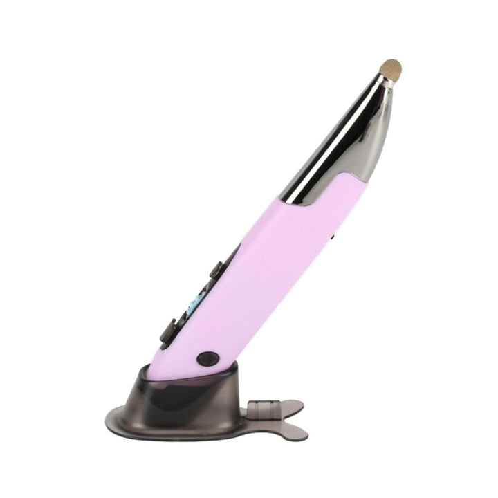 Lisslune | PR-A19 2.4GHz wireless charging Bluetooth mouse pen-type glowing silent mouse (Purple)