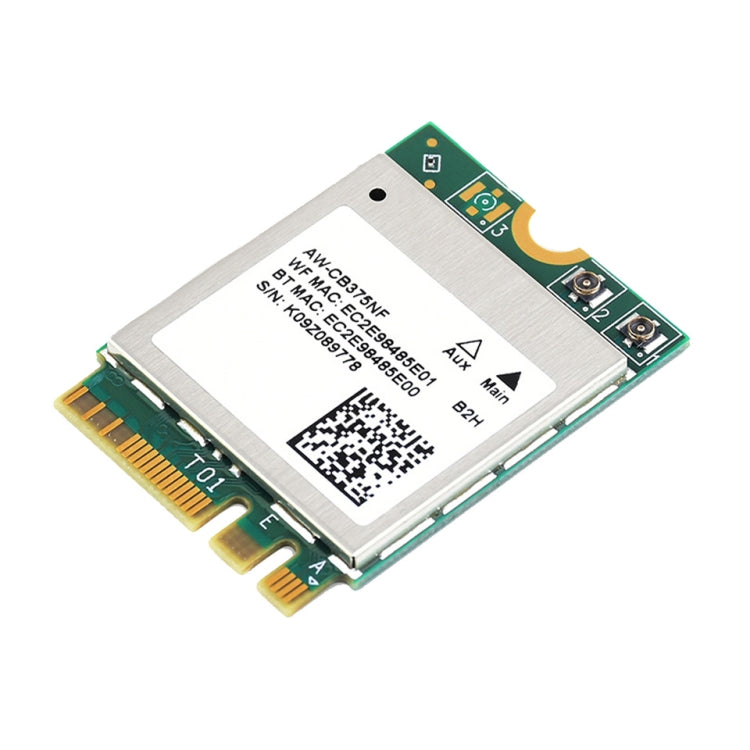 Lisslune | Waveshare 24780 AW-CB375NF 2.4G/5GHz Dual-Band WiFi 5 Wireless NIC, RTL8822CE-CG Core, Supports BLE