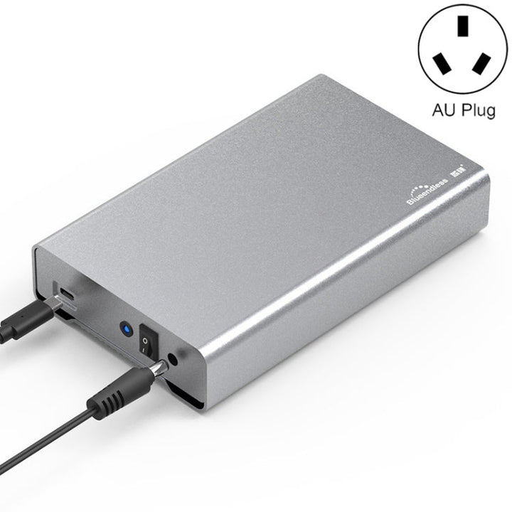 Lisslune | Blueendless U35Q 3.5 Inch Full Metal Mobile Hard Drive Enclosure Type-C/Usb3.0 SATA Serial Desktop PC External Hard Drive Enclosure AU Plug (TYPE-C)