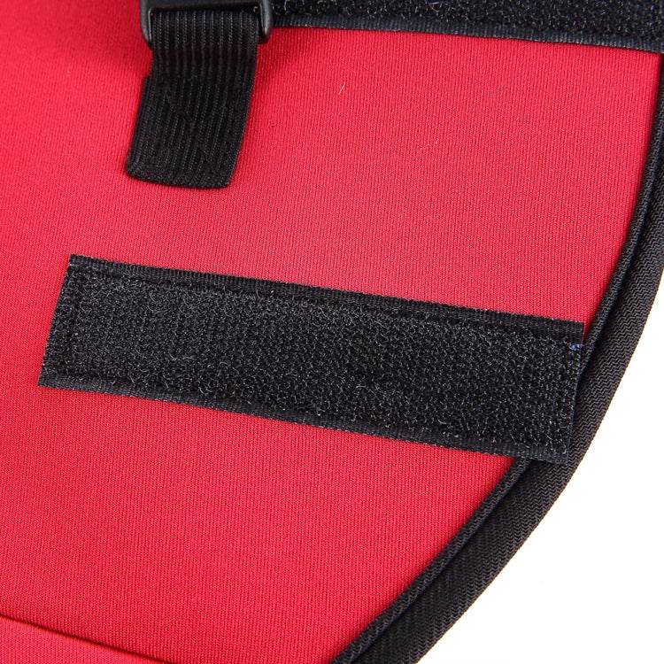 HJ19 Pet Operation Rehabilitation Hind Leg Protection Walking Aids, Size: S (Red left hind leg form)