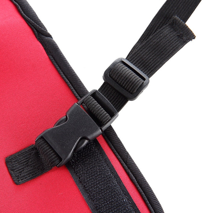HJ19 Pet Surgery Rehabilitation Hind Leg Protection Walking Aids, Size: L (Red Left Hind Leg)