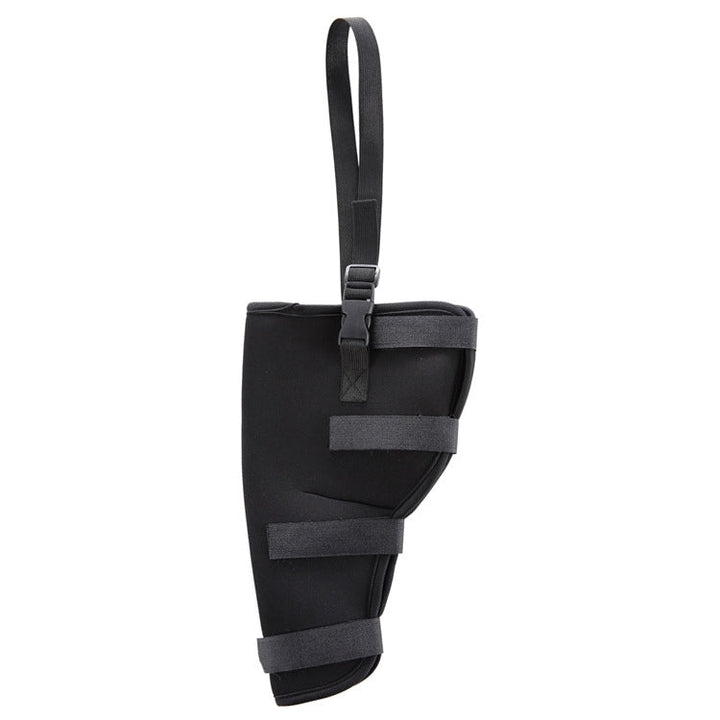 HJ19 Pet Surgery Rehabilitation Hind Leg Protection Walking Aids, Size: L (Black Right Hind Leg)