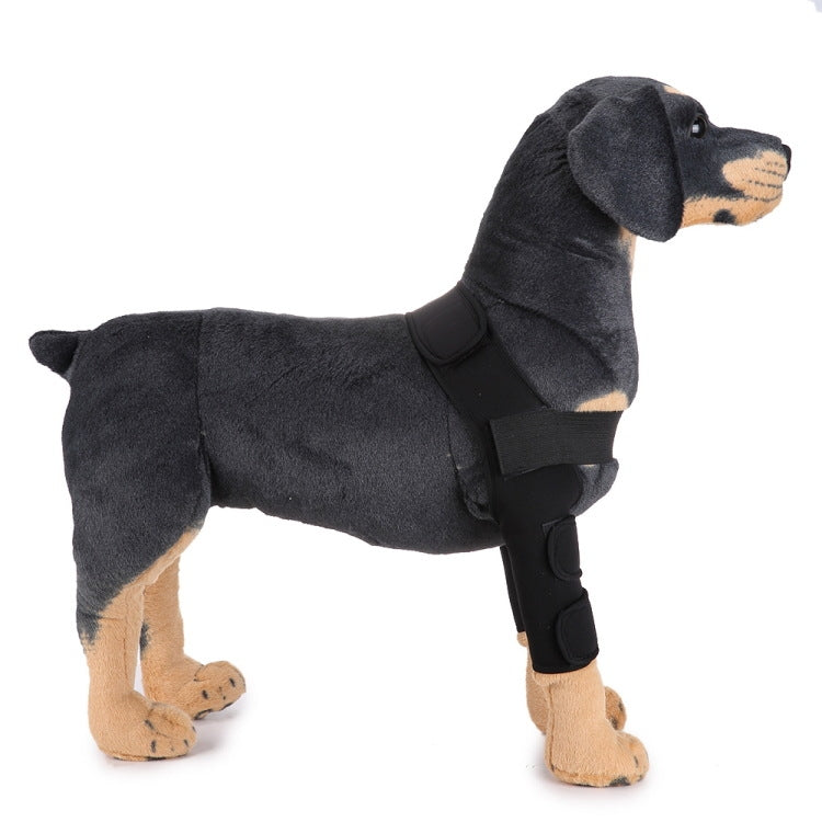 Pet Dog Leg Knee Protection Surgery Injury Cover, Size: S (Classic Model (Black))