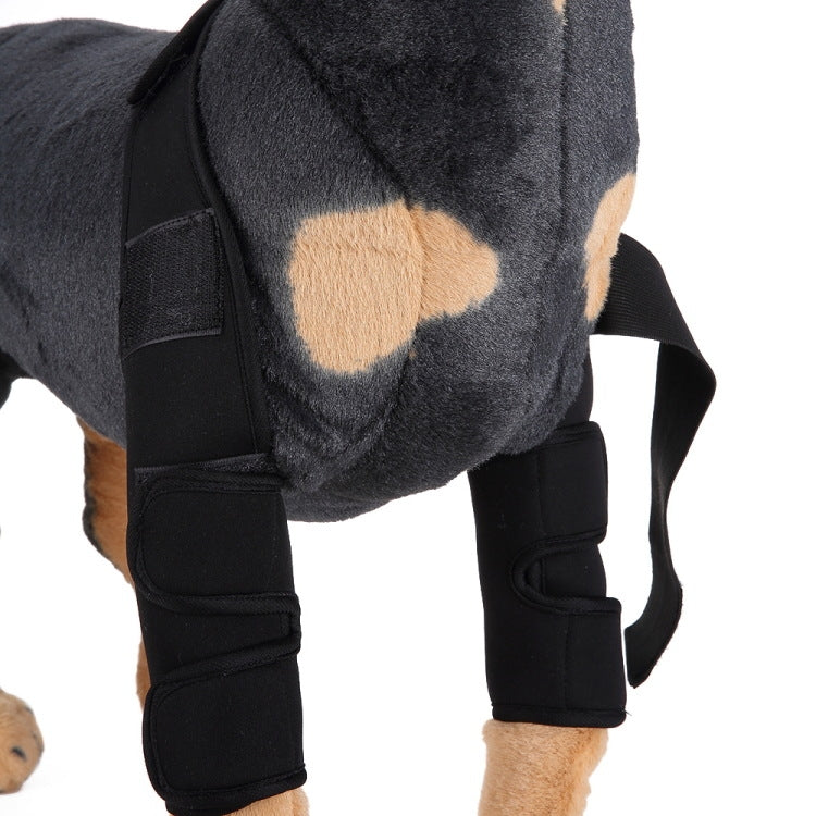 Pet Dog Leg Knee Protection Surgery Injury Cover, Size: S (Classic Model (Black))