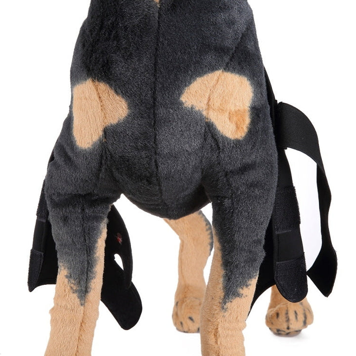 Pet Dog Leg Knee Protection Surgery Injury Cover, Size: S (Classic Model (Black))