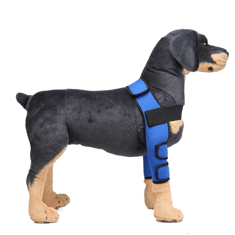 Dog Leg Knee Protection Surgery Injury Protection Cover, Size: M(Classic Model (Blue))