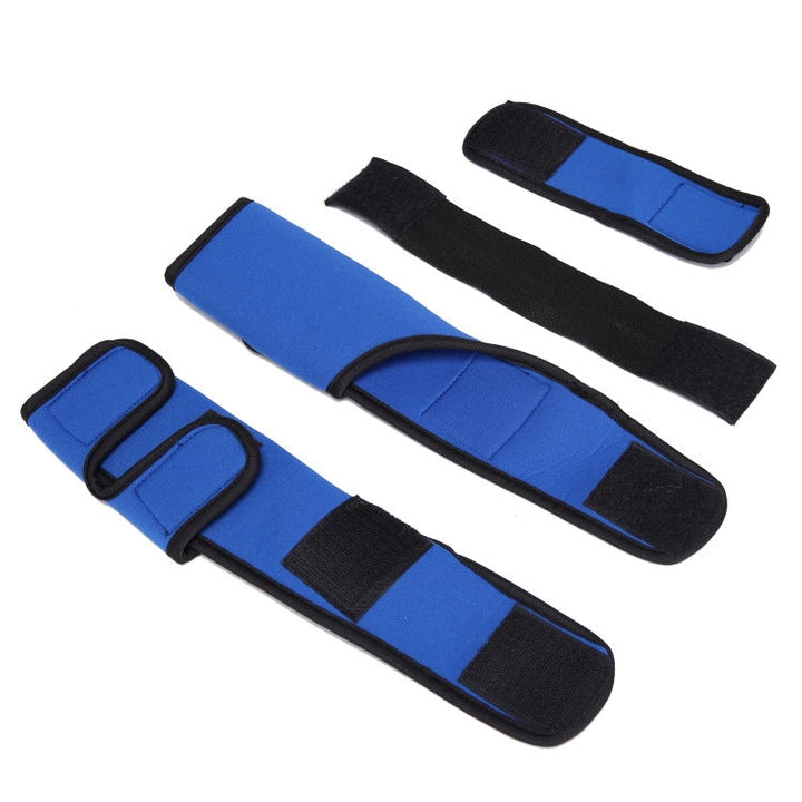 Pet breed leg knee protection operation injury protective cover, size: L (Classic model (Blue))