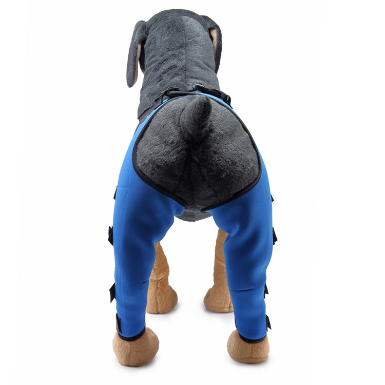 House Dog Leg Knee Protection Surgery Injury Protection Cover, Size: S(Blue)