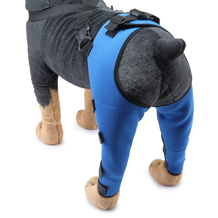 House Dog Leg Knee Protection Surgery Injury Protection Cover, Size: S(Blue)