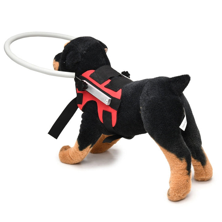 Dog Blindness Anti-Collision Ring Animal Protection Ring Cover Ring Guiding Ring, Specification: S(Red)