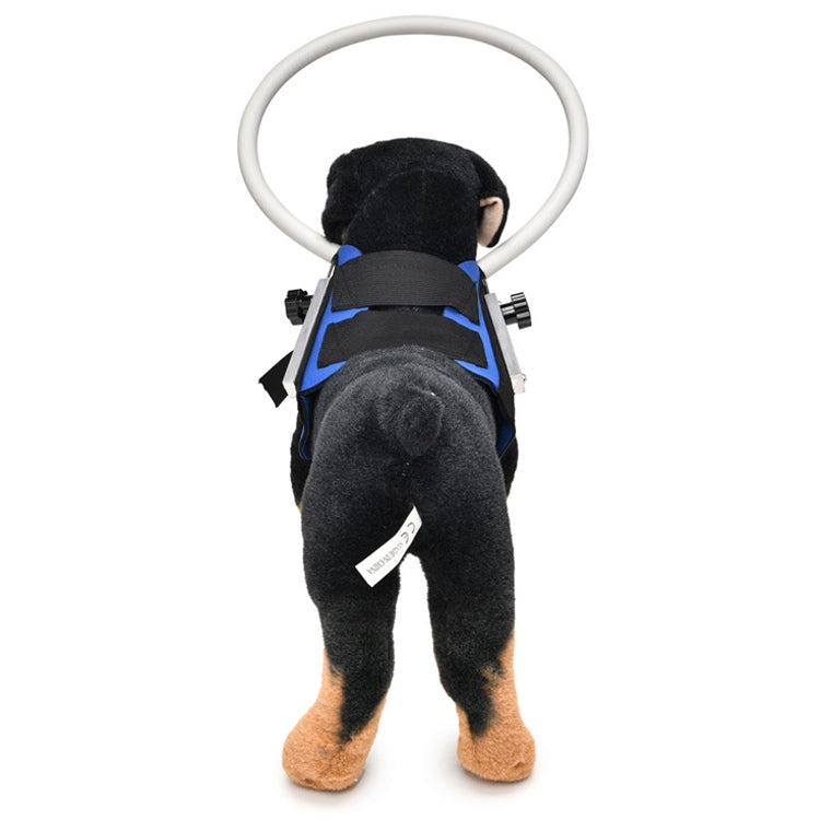 Dog blindness anti-collision ring animal protection ring cover ring guiding ring, specification: M(Blue)