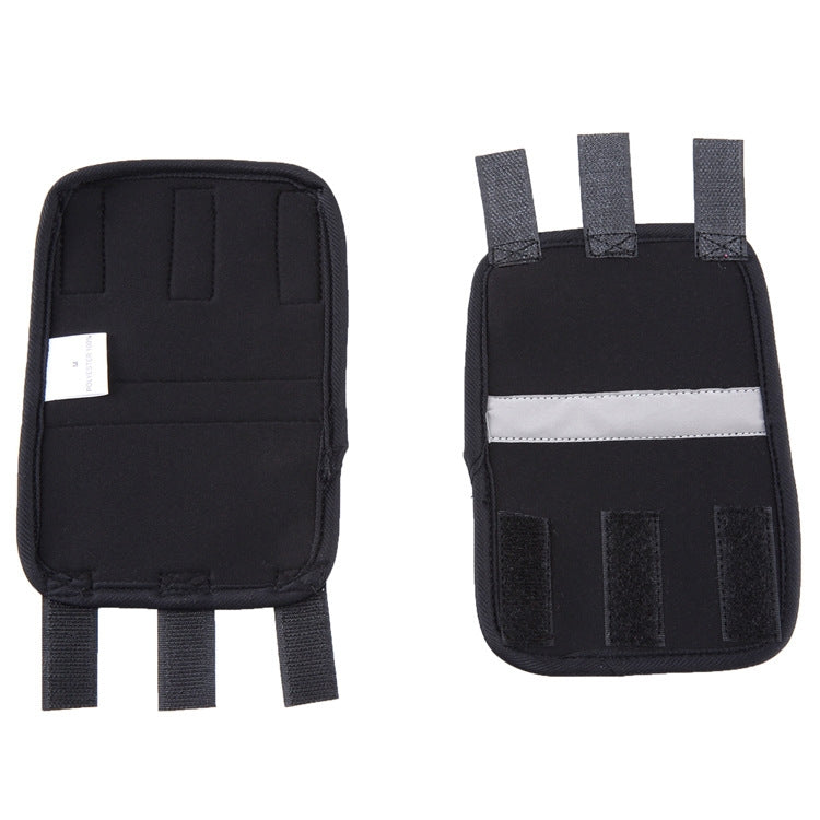 Pet Knee Protector Dog Surgery Injury Protection Cover, Size: S (Black Reflection)