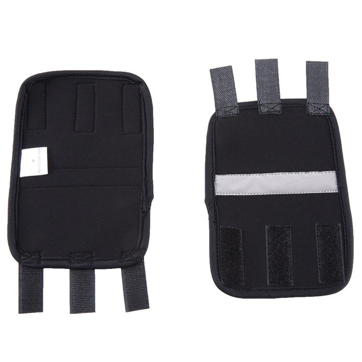 Pet Knee Protector Dog Surgery Injury Protection Cover, Size: S (Black Reflection)