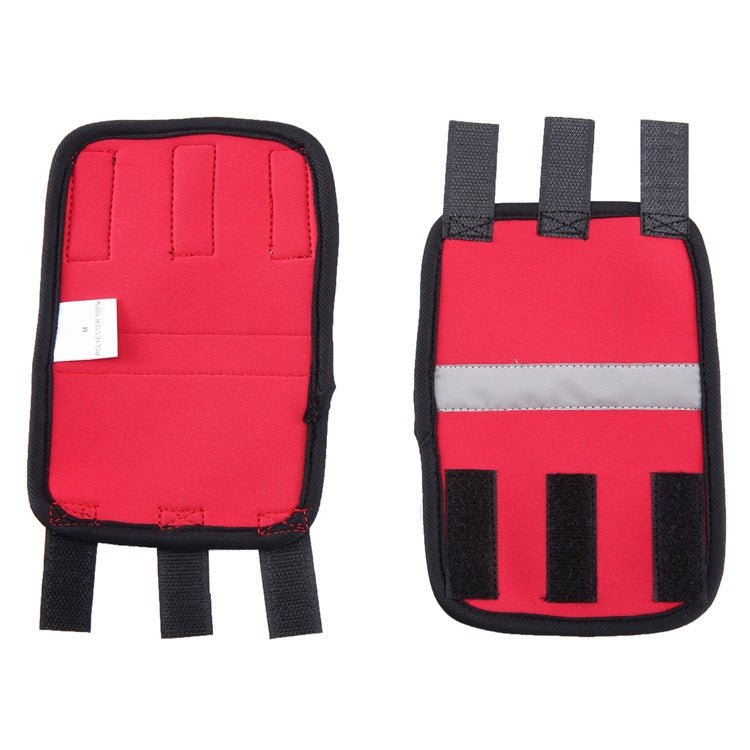 Slipper Knee Protection Dog Surgery Injury Protective Cover, Size: S (Red Reflection)