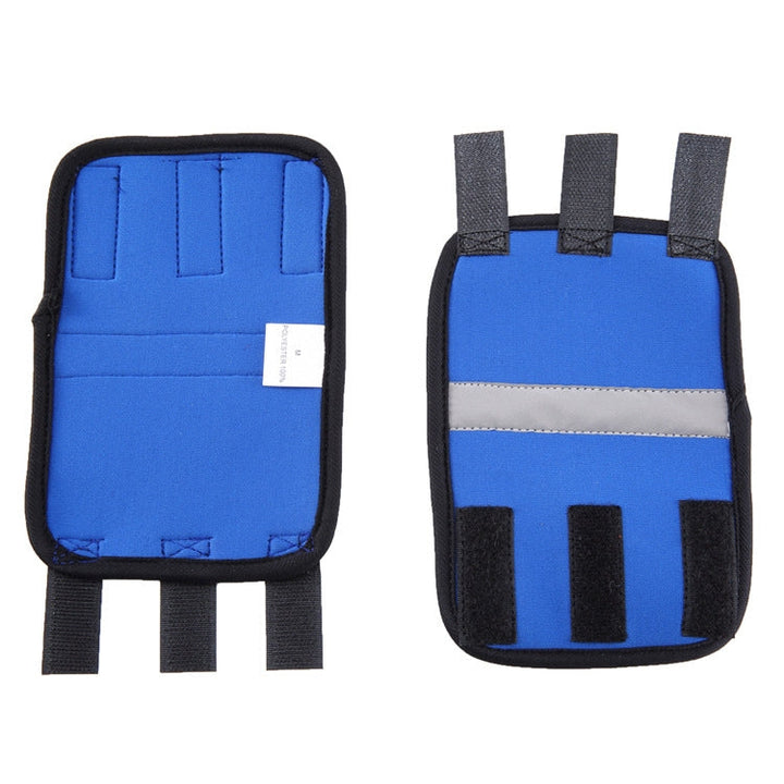 Pet Knee Protector Dog Surgery Injury Protective Cover, Size: M (Blue Reflection)