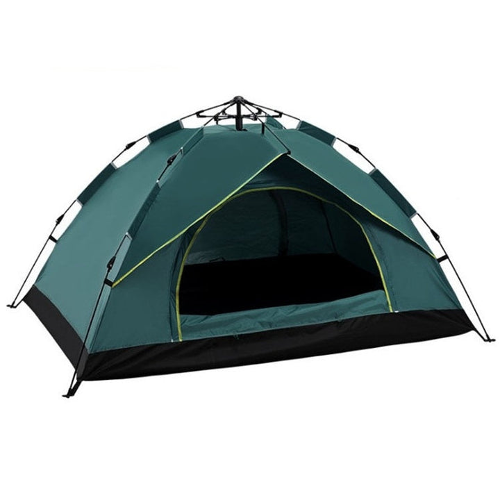 Lisslune | TC-014 Outdoor Beach Travel Camping Automatic Spring Multi-Person Tent For 2 People (Green)