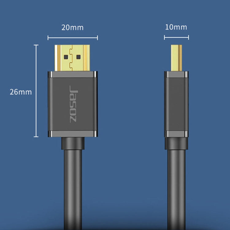 Lisslune | Jasoz HDMI High-Resolution Projector Computer Video Cable Oxygen-Free Copper Core, Cable Length: 15m