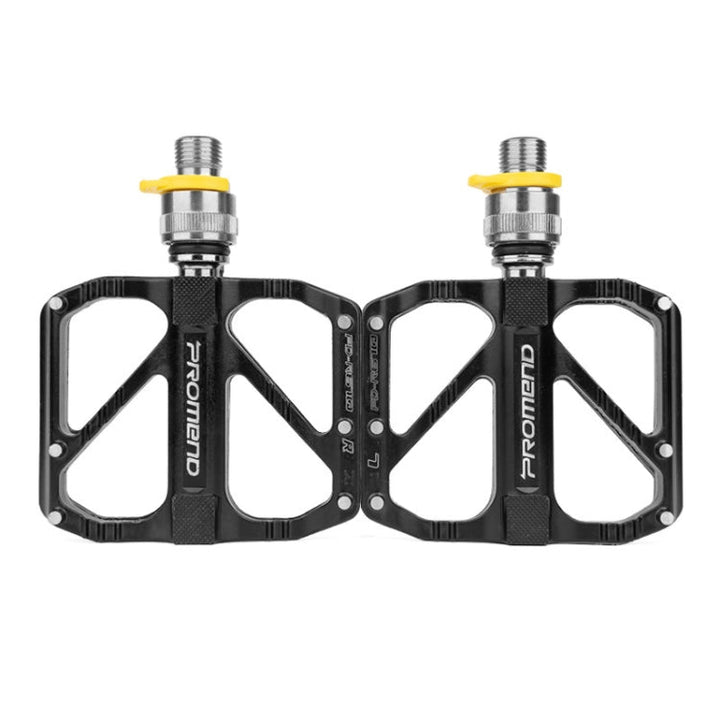 Lisslune | PD-R67Q 1 Pair PROMEND Bicycle Pedal Road Bike Aluminum Alloy Bearing Quick Release Folding Pedal