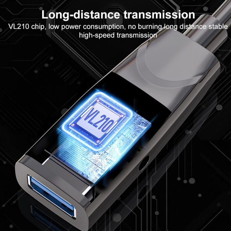 Lisslune | D.Y.TECH USB 3.0 Male To Female Extension Cable Double Shielded Chip Data Cable, Length: 10m