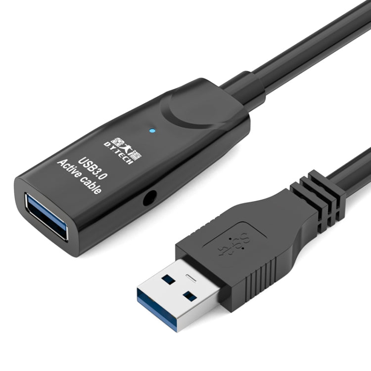 Lisslune | D.Y.TECH USB 3.0 Male To Female Extension Cable Double Shielded Chip Data Cable, Length: 15m