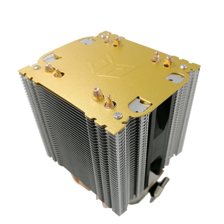Lisslune | COOL STORM CT-4U-9cm Heat Pipe Dual-Tower CPU Cooler Copper Pipe 9 cm Fan for Intel/AMD Platform Specification: Aurora Double Fan 3 Line