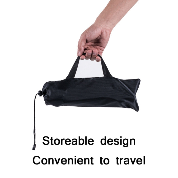 Lisslune | Outdoor Retractable Portable Stainless Steel Stool Camping Beach Fishing Folding Chair, Spec: L