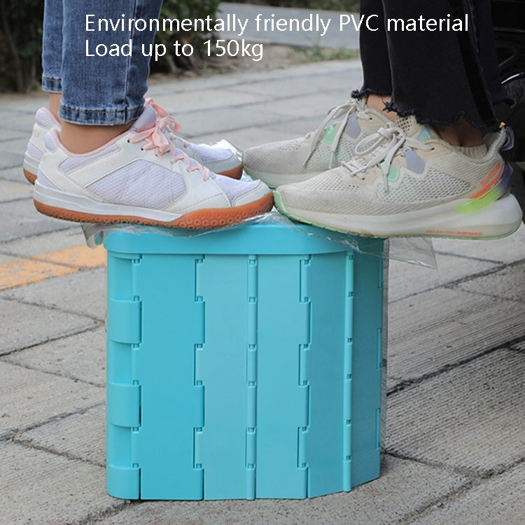 Lisslune | Auto-Toilet Integrated Portable Folding Toilet Self-Driving Tour Outdoor Camping Toilet (Light Grey)