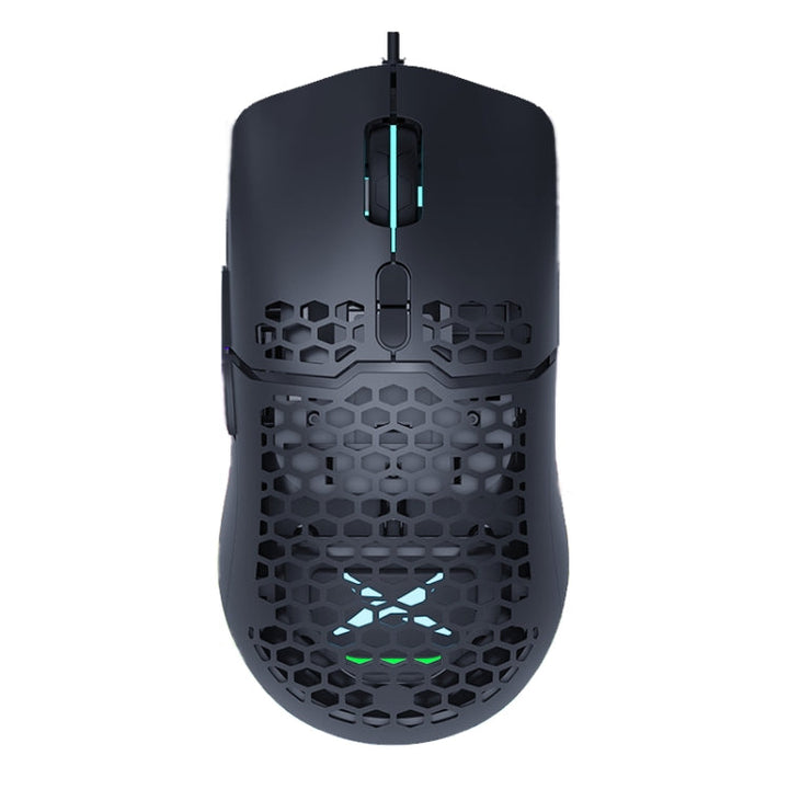 Lisslune | DELUX M700BU 7 Button Wired Gaming Mouse Desktop Wired Mouse, Style: 3389 (Support 16000DPI)