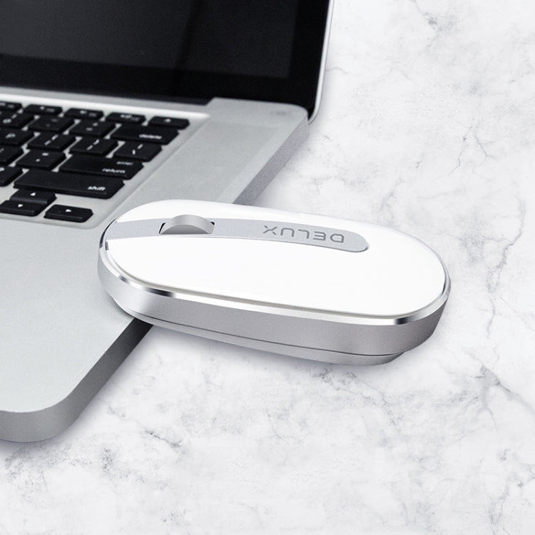 Lisslune | DELUX M326 4 Buttons Wireless Silent Mouse Portable Laptop Mouse