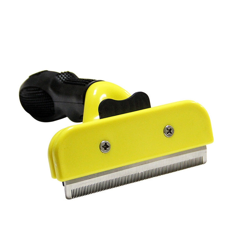 Dog comb pet grooming tool hair removal gauge hair removal comb pet supplies, specification: small