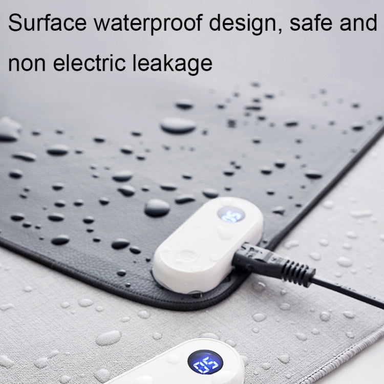 Lisslune | Intelligent digital display time control heating mouse pad office desk electric heating mat, CN plug, Style: Unicorn 80x33cm