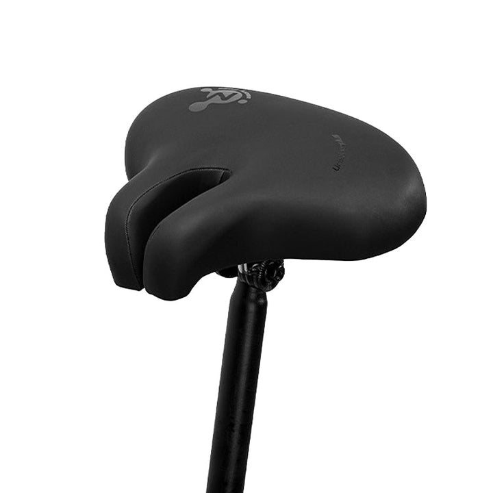 Lisslune | Bike No Nasal Seat Mountain Bike Saddle Comfortable Shock Absorption Bicycle Outdoor Bicycle Accessories Saddle (Black)