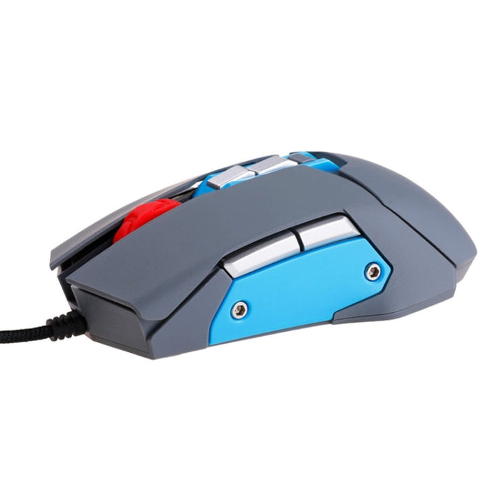 Lisslune | MOS9A 9 Keys 1600DPI Office Gaming USB Voice-Activated Voice Macro Programming Mouse, Cable Length: 2m