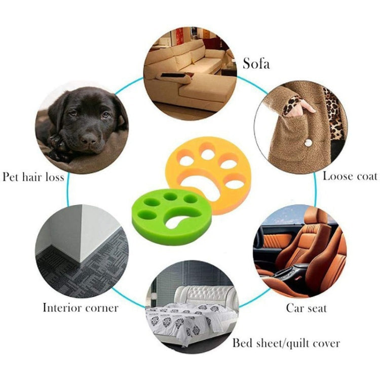 Washing Machine Pet Hair Remover, Color: Plum (OPP Packaging)
